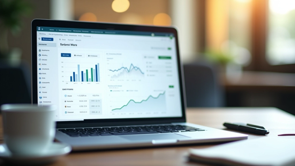 Investment tracking dashboard showing portfolio performance, asset allocation, and growth metrics